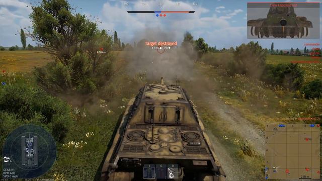 JAGDTIGER in War Thunder смотреть онлайн