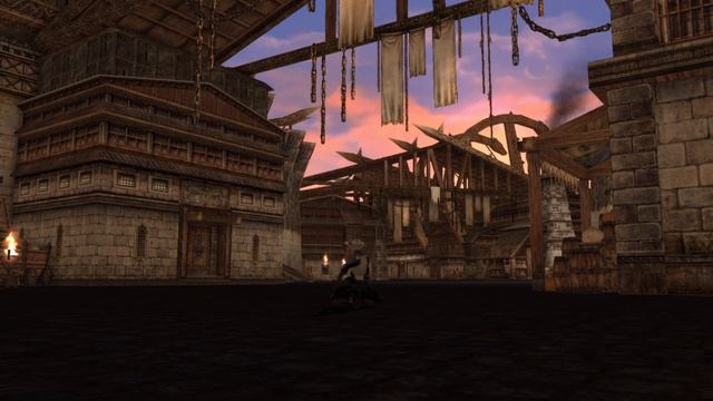 Lineage 2 Town of Goddard into the night смотреть онлайн