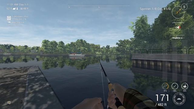 Fishing Planet - Saint Croix Lake - Trophy - Freshwater Drum - Spin