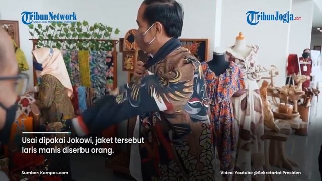 JAKETNYA DIBELI JOKOWI SAAT RESMIKAN BANDARA NGLORAM, KRISTIN KEBANJIRAN PESANAN смотреть онлайн