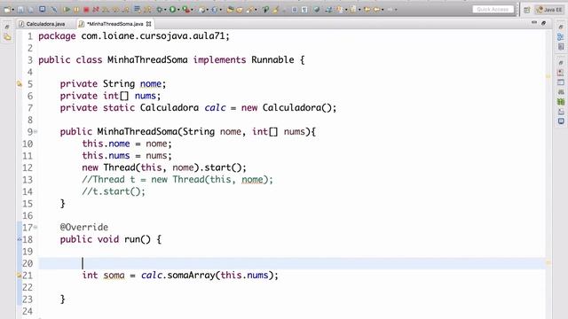 Curso de Java 71: Threads: métodos e blocos sincronizados (synchronized) смотреть онлайн