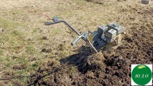 Целина! Возможно ли поднять целину мотоблоком? Весна Вспашка огорода Выравнивание участка часть 1