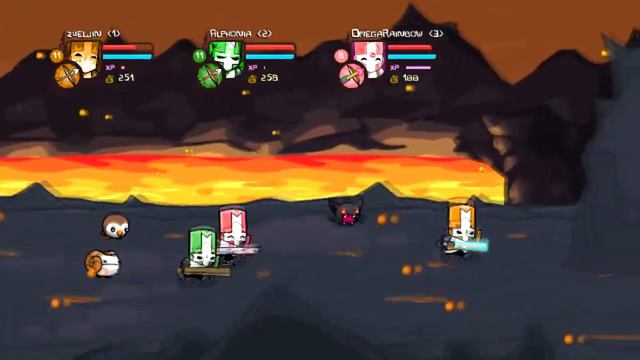Castle Crashers with Alphe and Omega - Part 7 смотреть онлайн