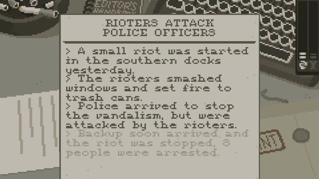 Обзор The Westport Independent [Симулятор заговора!]