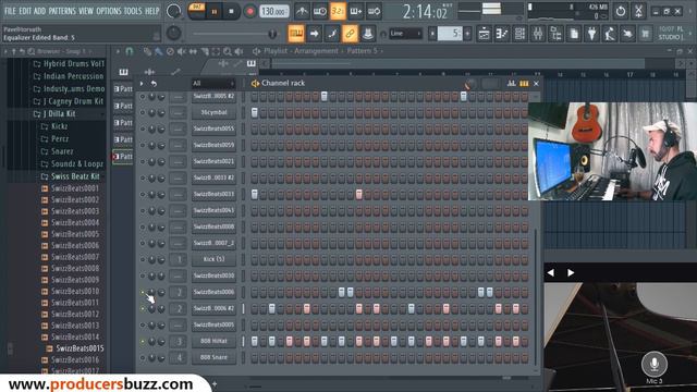 5 Cool RnB Drum Patterns in FL Studio Tutorial [Free FLP + RnB Drum Kit] смотреть онлайн