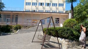 Лазаревский район города Сочи. Поселок Аше, санаторий "Аврора" в разгар лета 2013