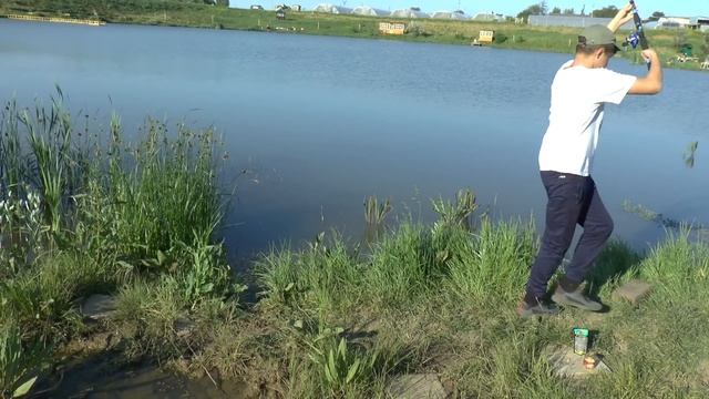 Крым. Вилино. Половите с нами карасика и карпа? смотреть онлайн