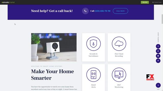 Smart Casa Home Automation and Technologies WordPress Theme Alph смотреть онлайн