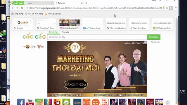 Authentication Account with Google by Javascript смотреть онлайн
