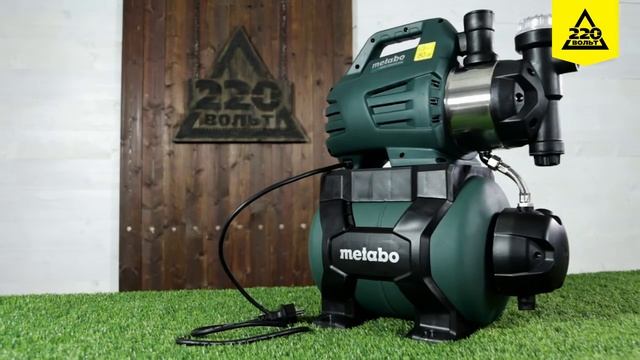 Обзор Насосная станция METABO HWWI 3500/25 INOX смотреть онлайн