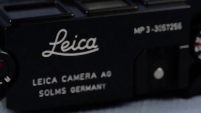 Leica MP3 LHSA Black Paint Outfit смотреть онлайн