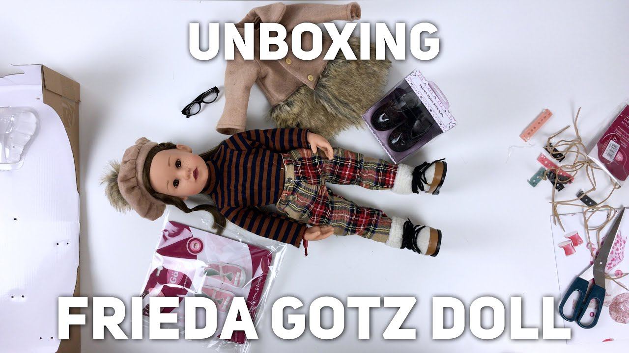 Frieda Gotz Doll Unboxing 2021 - My first Happy Kidz Frieda doll by Götz