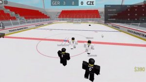 играем в хоккей в роблоксе!!