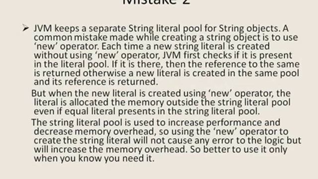 Java Assignment Help-Mistakes made with string object смотреть онлайн