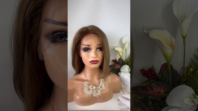 Парик из натуральных волос русый 40 см смотреть онлайн