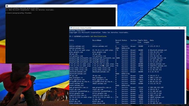 Limpiar caché DNS con Windows PowerShell смотреть онлайн