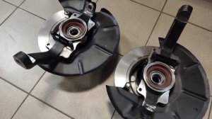 Ступичный узел на Ниву и Шеви Ниву на 24 шл в сборе с тормозным диском, с двухрядным подшипником VB