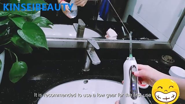 Portable Oral Irrigator Water Dental Flosser | ديل بازار | جهاز تنظيف الأسنان بضخ الماء смотреть онлайн