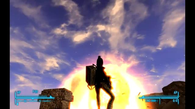 Fallout New Vegas - The Mininuke Minigun Mod смотреть онлайн