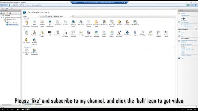 How to Build and Host a Website on IIS | Windows server 2019 смотреть онлайн