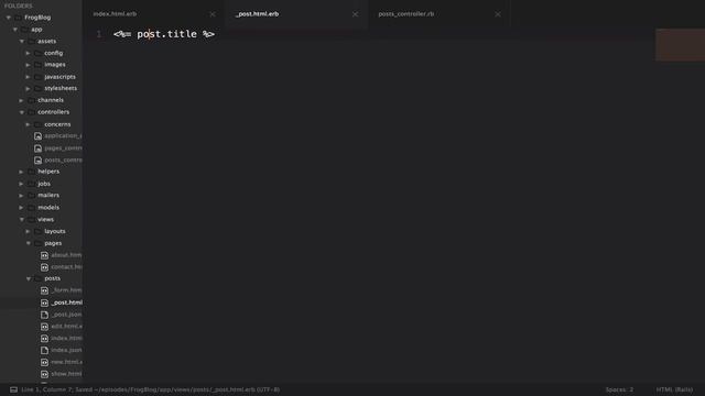 Rails Tutorial | How to build a blog with Rails 5 and Bootstrap 4 - Part 2 смотреть онлайн