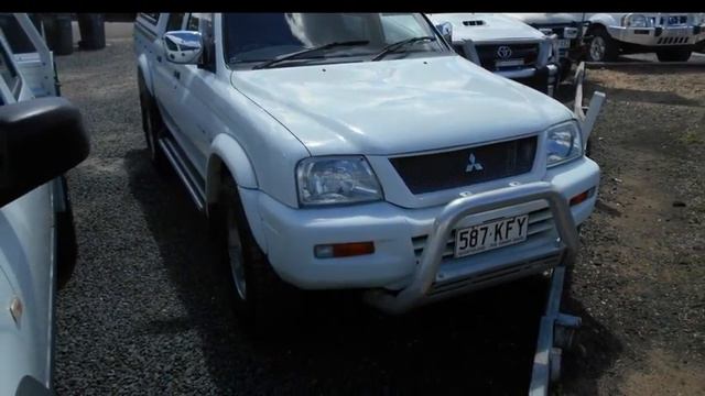 2005 Mitsubishi Triton White 4 Speed Automatic Dual Cab смотреть онлайн