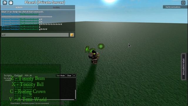 Roblox Toxic Script смотреть онлайн