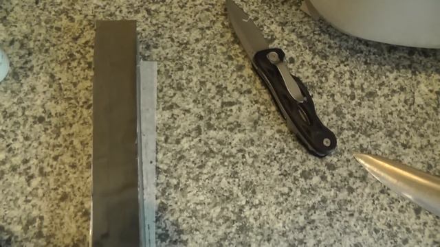 Как поправить (наточить/заточить) нож с линзой смотреть онлайн