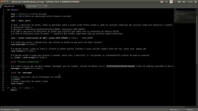 Socket TCP Python смотреть онлайн