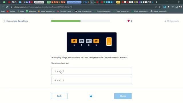 31 Comparison Operations | Introduction to Python | Sololearn смотреть онлайн