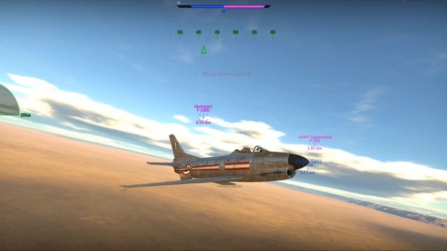 Defensive Flying in the F-86K - War Thunder смотреть онлайн