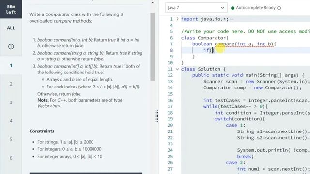HackerRank Java (Basic) Skills Certification Test | Solutions смотреть онлайн