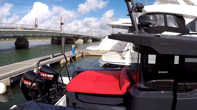 BRABUS SHADOW 900 BLACK OPS 1 OF 37 FULL SEATRIAL VIDEO WALKTHROUGH- OVER 60KNTS!