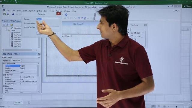 Excel VBA - Multipage