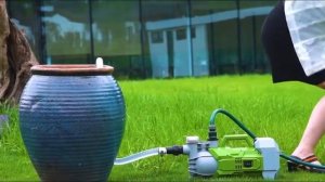 садовый водяной насос от аккумулятора 18V, Аккумуляторный насос постоянного тока для полива