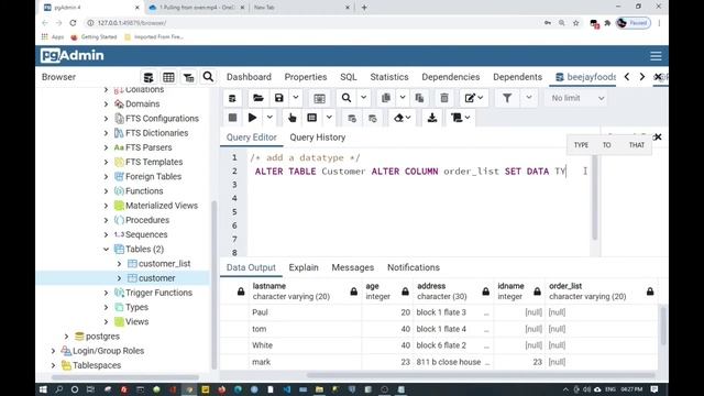 how to change a database table name,add a column,drop a column and more in 16minutes смотреть онлайн