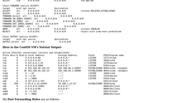 Unix & Linux: Problem running a web server in Oracle VM Virtualbox with Port Forwarding смотреть онлайн