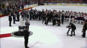 Alexander Ovechkin lifts Stanley Cup after Capitals victory