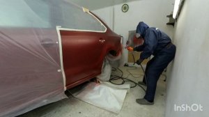 Биндер спаситель от разнотона ЛКП на сопряженных элементах.