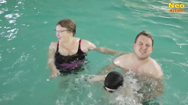 Мы в санатории | Бассейн | Водные горки | Экшен