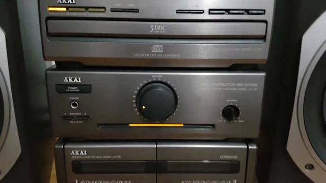 Videotest Akai component MX-750 / casse Technics SB-3650 смотреть онлайн