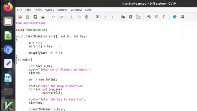 DAA Session 20: Insertion In Heap | Detailed Explanation of Code | Insert an element in Max Heap смотреть онлайн