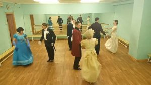 "Венгерский бальный", студии исторического бального танца "Фиолент" и "Фарандола".