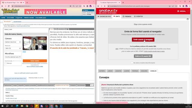 SPLITCAM 🧿 TRANSMITE DIRECTO EN MULTIPLES PLATAFORMAS #splitcam #liacam смотреть онлайн