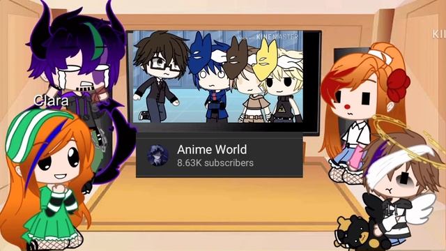 Afton family reacts to Micheal/ Bucket skit/ not original/ Gacha Club смотреть онлайн