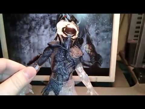 Neca Falconer Predator (Semi-Cloaked version) unpackaging and review смотреть онлайн