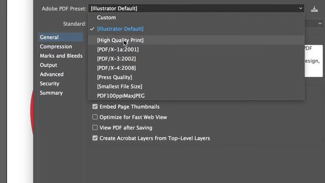 Adobe Illustrator CC 4 - Save an Illustrator file as an Illustrator Editable PDF смотреть онлайн