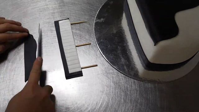 How to make PIANO Cake | Step by step смотреть онлайн