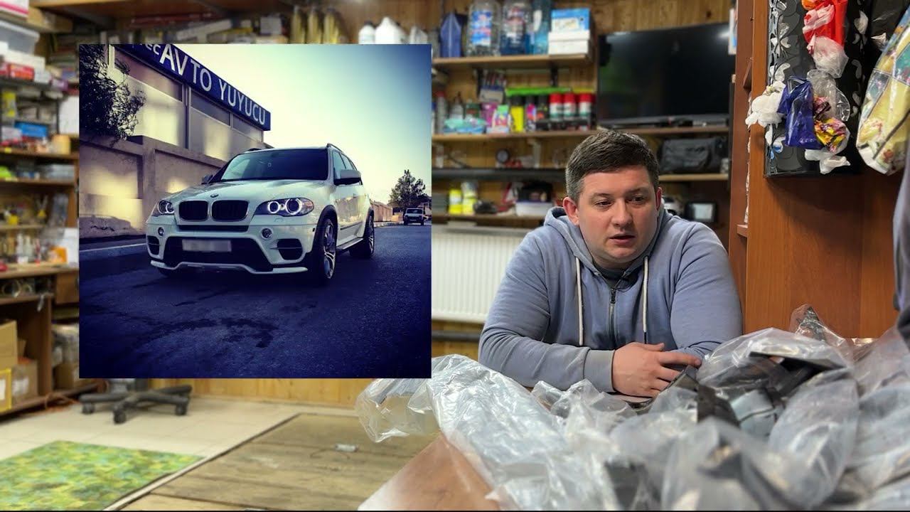 BMW X5 E70 -  на пути к аэродинамическому обвесу  Performance. Часть  1.
