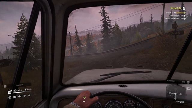 SnowRunner | GMC MH9500 | Deliver To The Rockslide смотреть онлайн